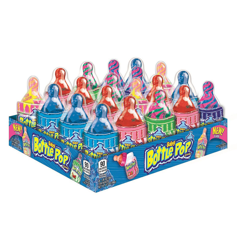 calories in baby bottle pop candy
