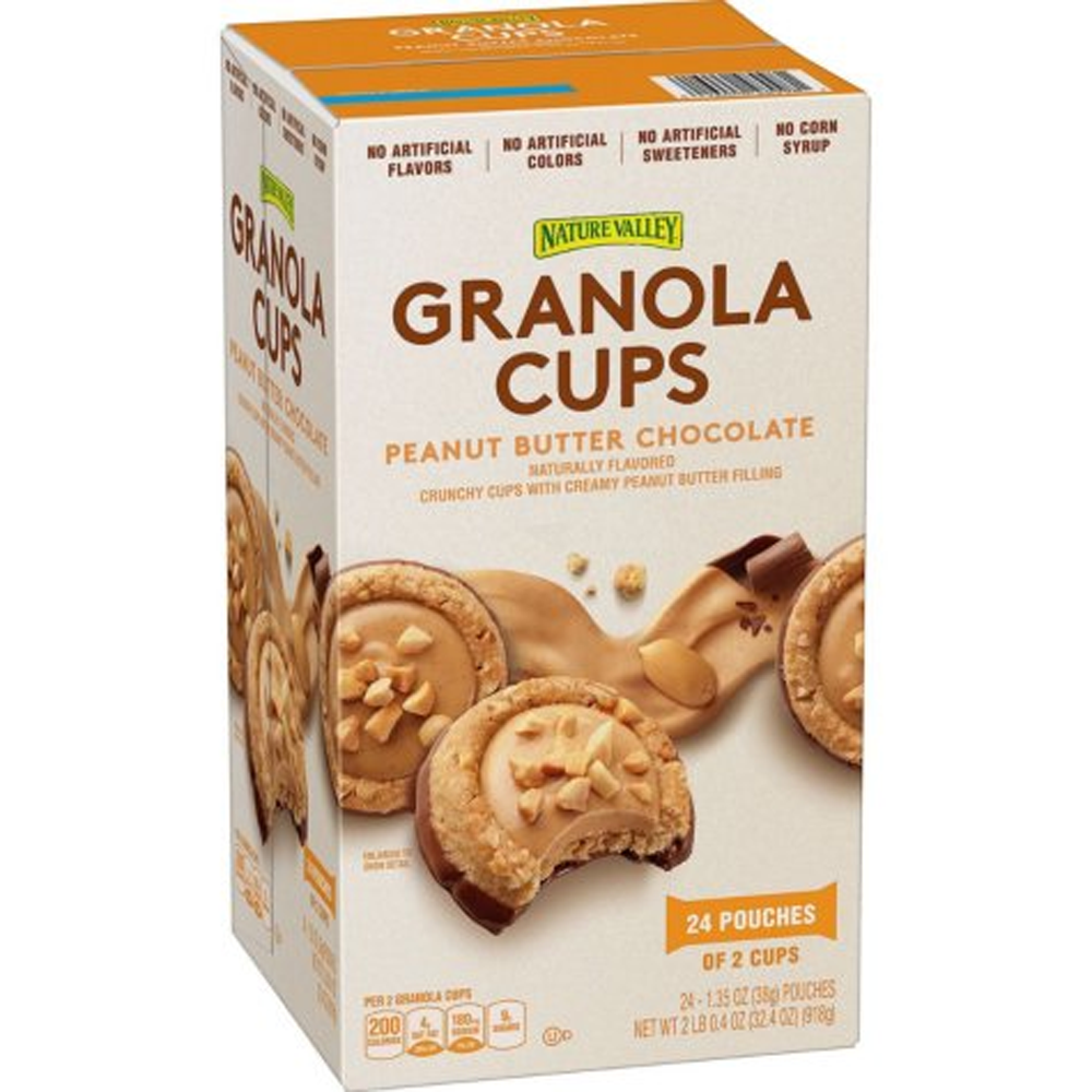 Mål Overgivelse Transcend Nature Valley Granola Cups Peanut Butter Chocolate (24 ct.) – Always Blessed